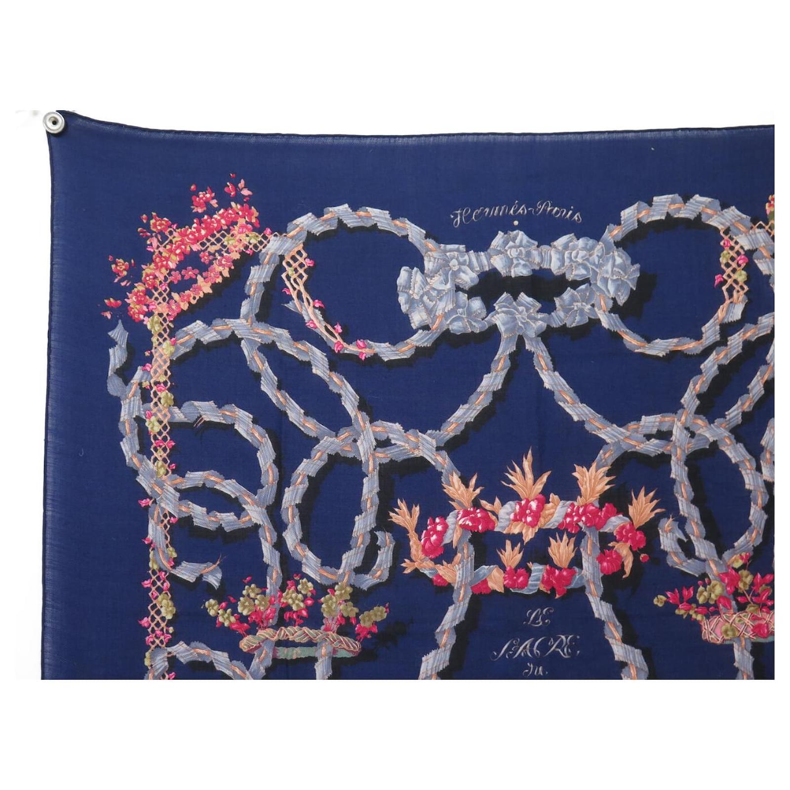 Hermès VINTAGE HERMES SCARF LE SACRE DU PRINTEMPS SQUARE 90
