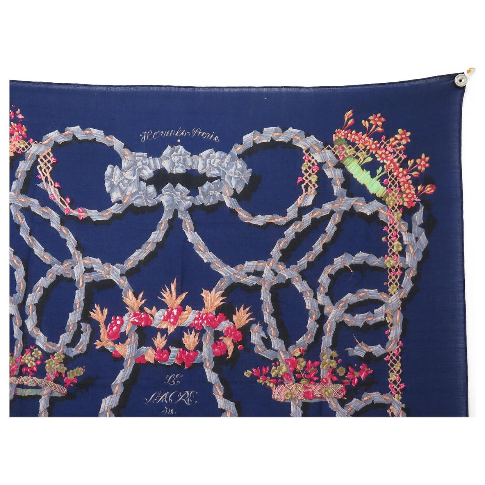 Hermès VINTAGE HERMES SCARF LE SACRE DU PRINTEMPS SQUARE 90
