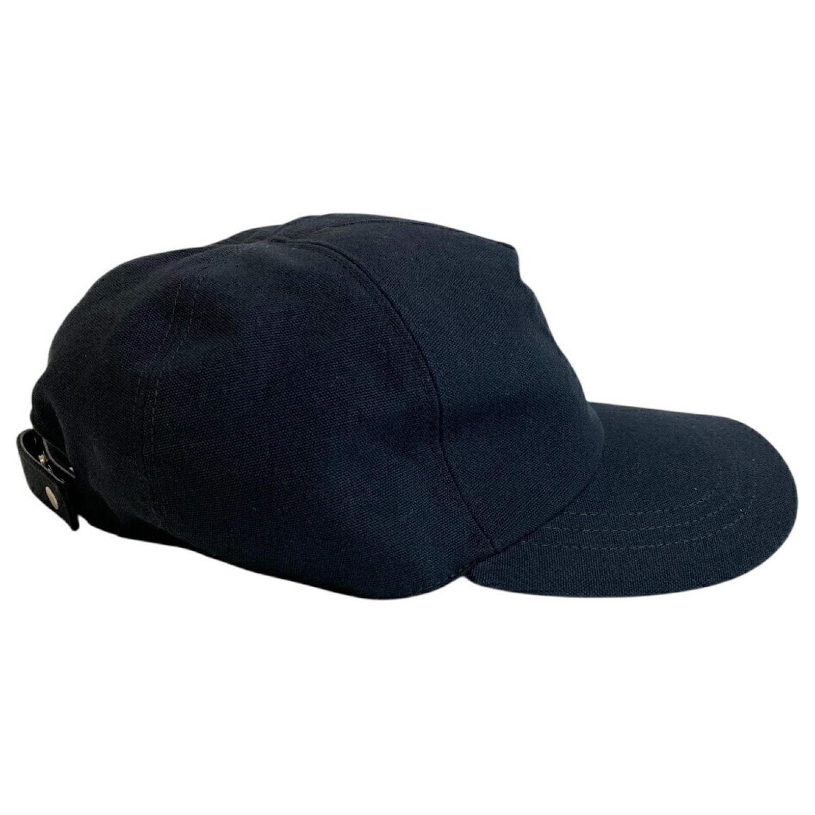 Christian Dior Women's Charm Cap Hat Black Cotton ref.JC2873193