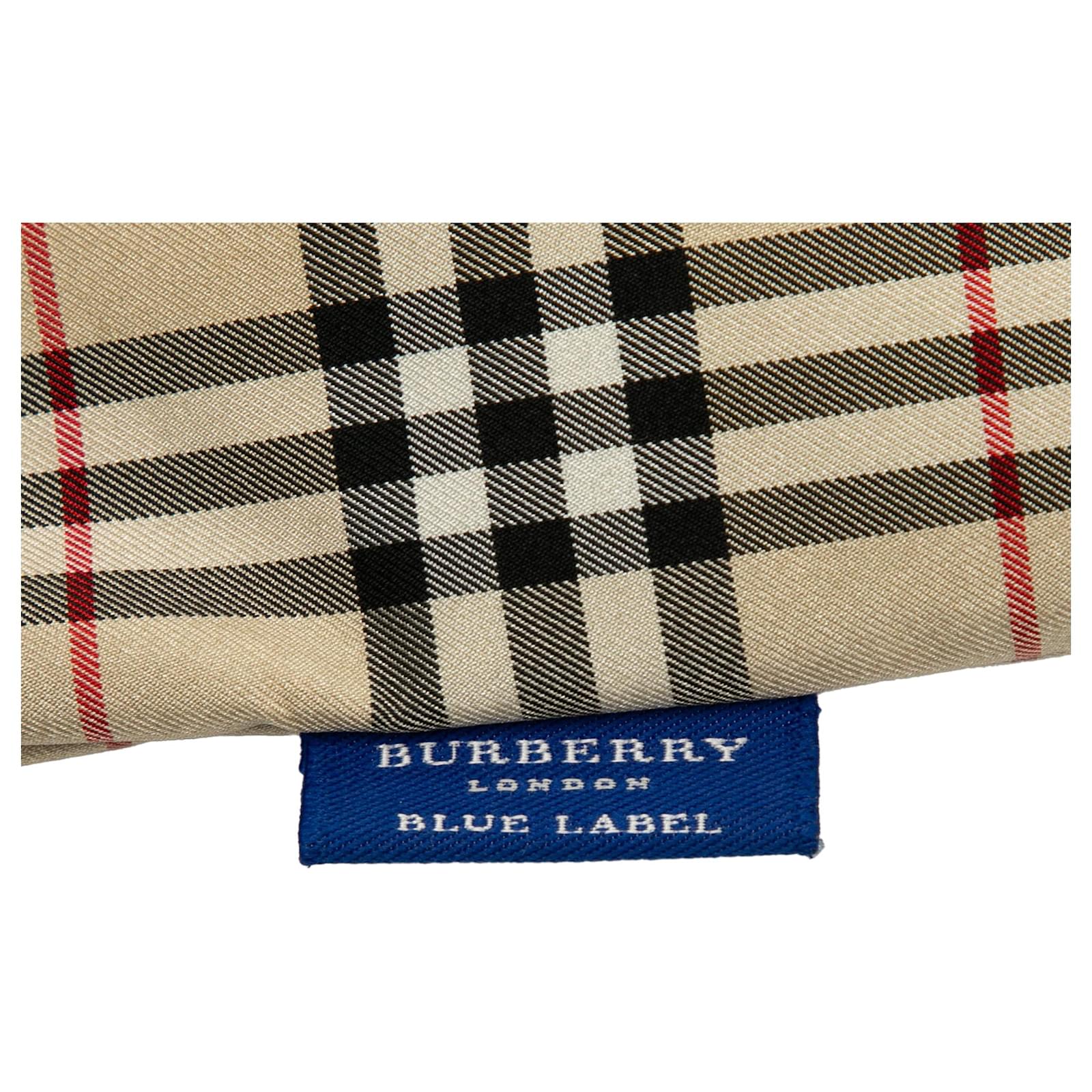 Burberry Brown House Check Canvas Tote Beige Cloth Cloth ref.2873344 ...