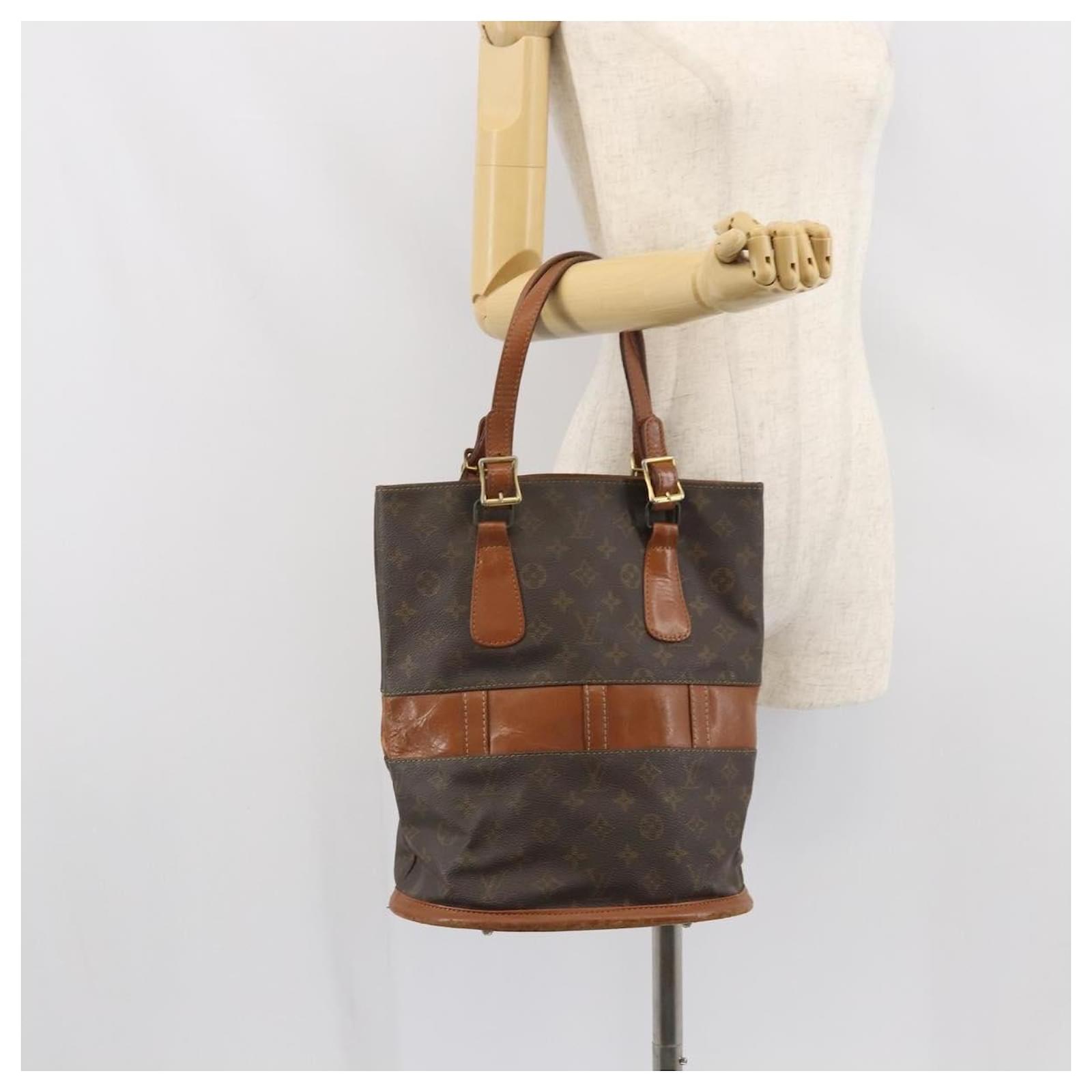 LOUIS VUITTON Monogram Bucket GM Shoulder Bag USA limited T42236