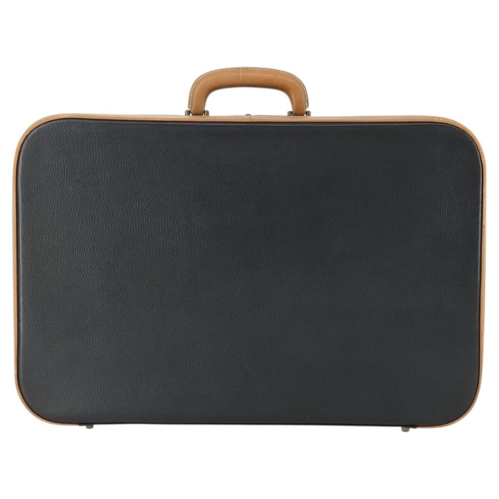 Hermès HERMES Trunk Leather Black Auth bs33187 ref.2882207 - Joli