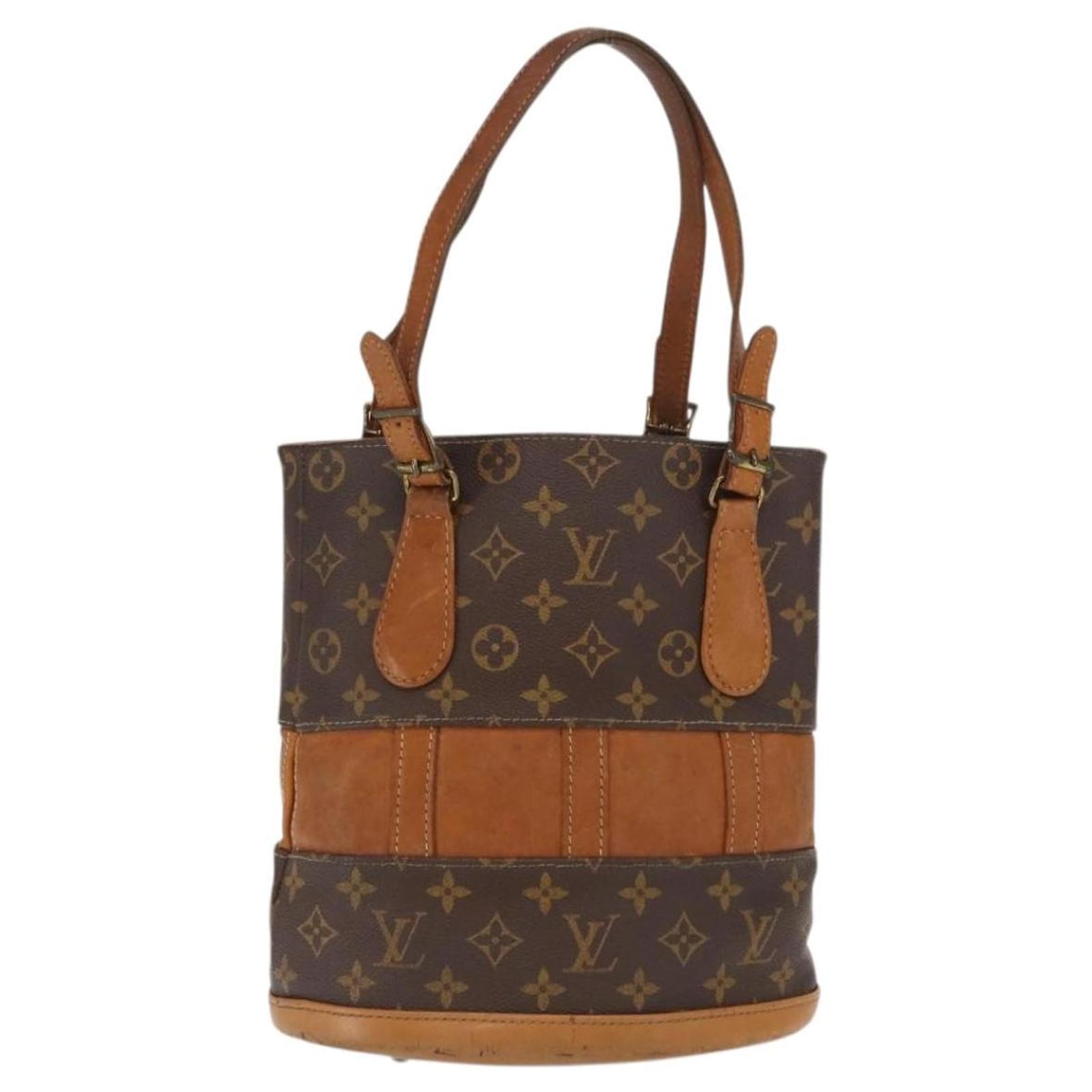 LOUIS VUITTON Monogram Bucket PM Shoulder Bag USA limited M42238