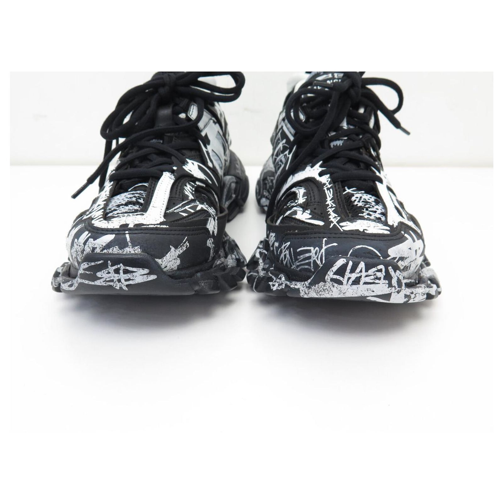 NEW BALENCIAGA TRACK GRAFFITI 542436 40 IT 41 FR SNEAKERS SHOES 