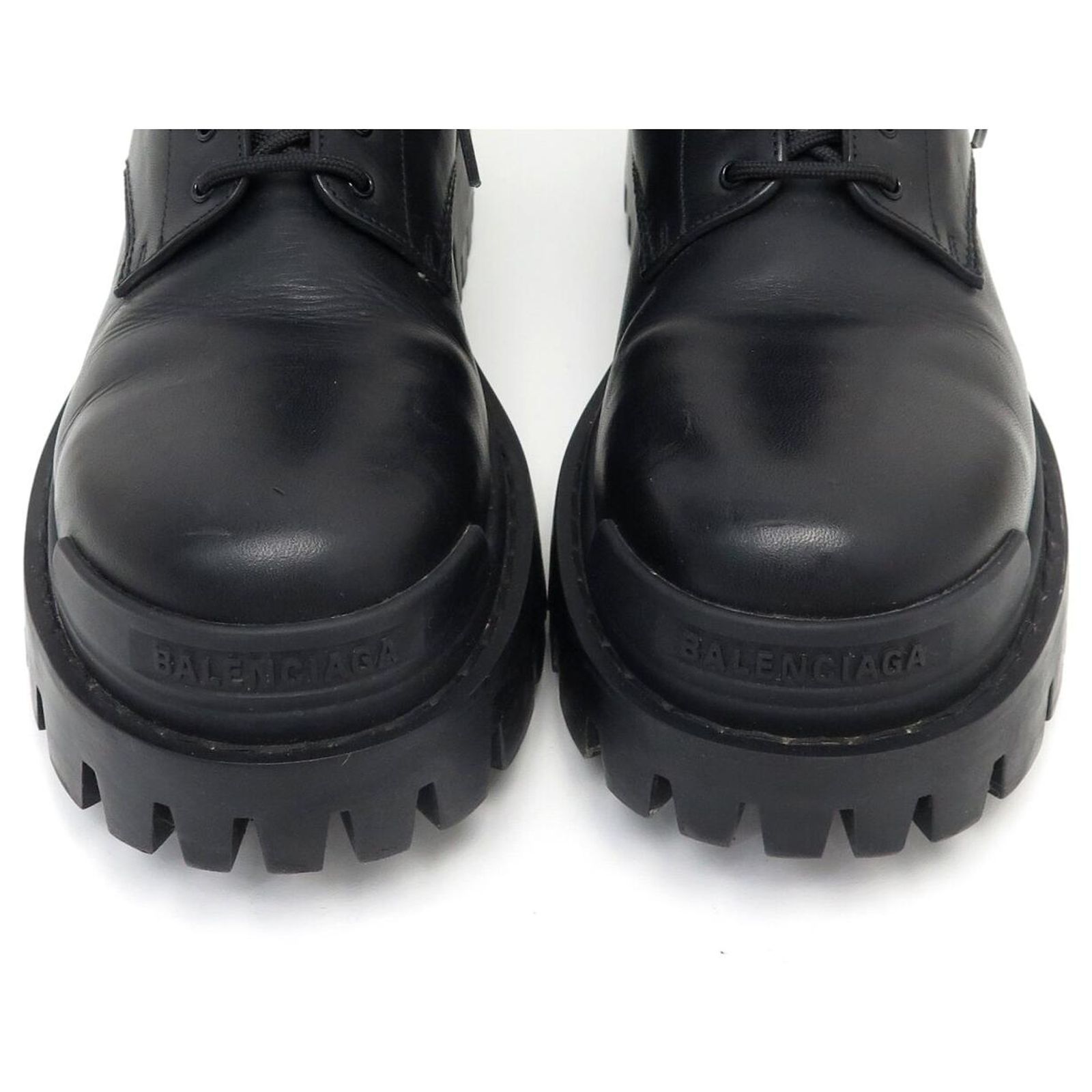 BALENCIAGA MASTER COMBAT BOOTS 664709 40.5 41.5 RANGERS SHOES 