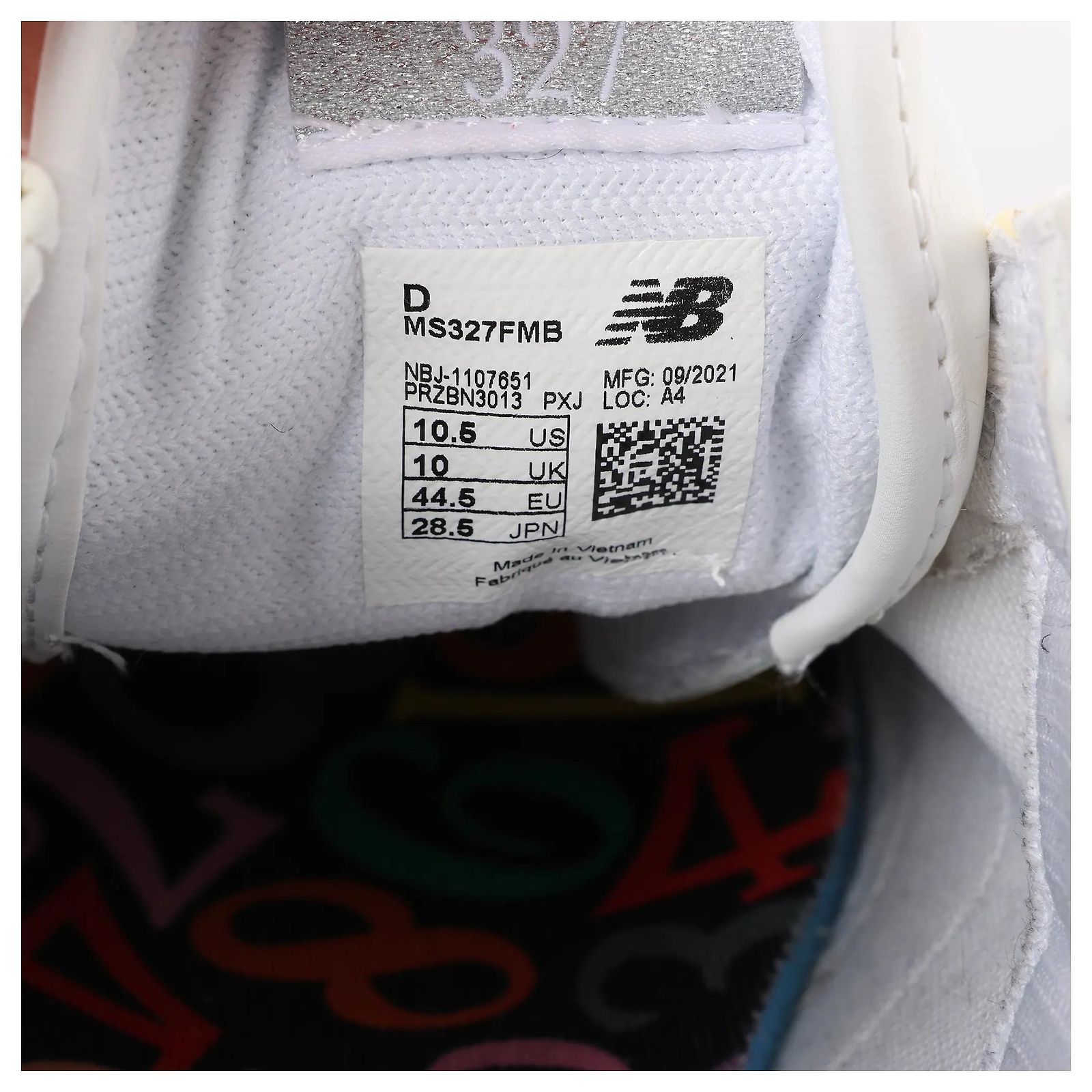 FRANCK MULLER x NEW BALANCE Leather Sneakers in Multicolor 