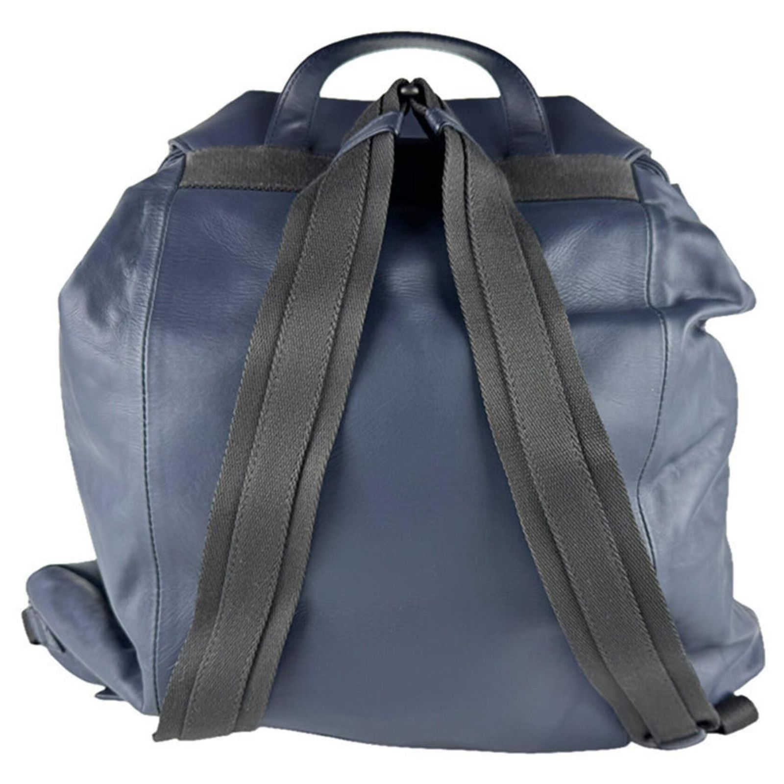 BOTTEGA VENETA Blue Leather Intrecciato Backpack Leather backpack Bottega Veneta Navy in Leather - 62445534 main image 3