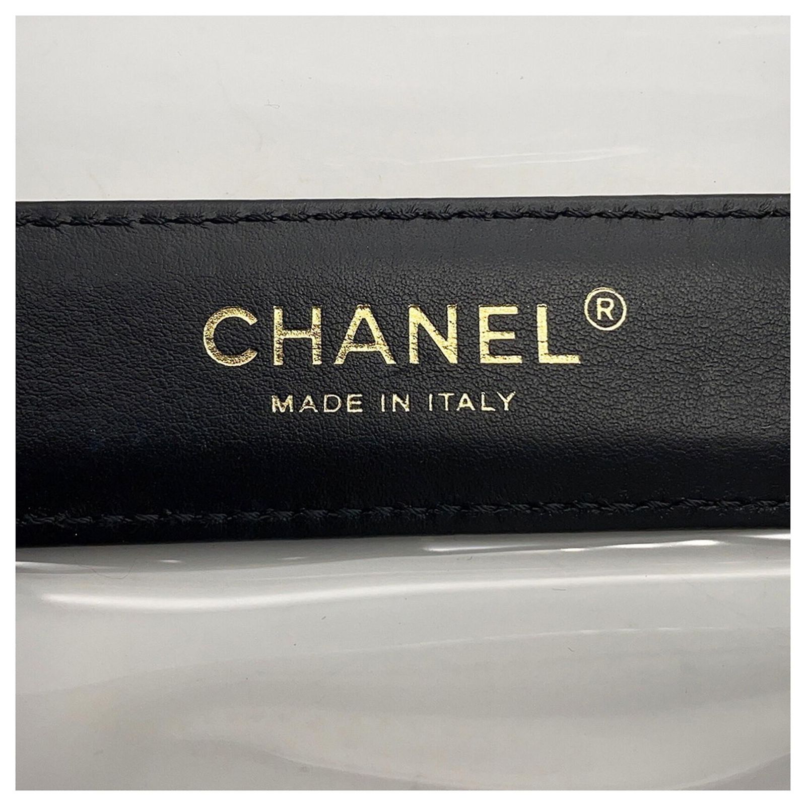 Chanel Boy Mini Shoulder Bag Black Polyurethane ref.3119779 (Sold