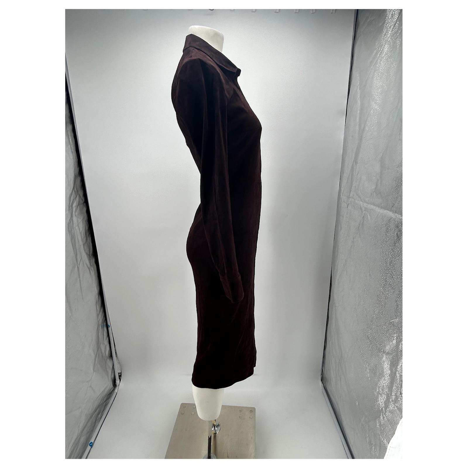 stouls leather dress Stouls Jurgen leather midi dress Stouls
