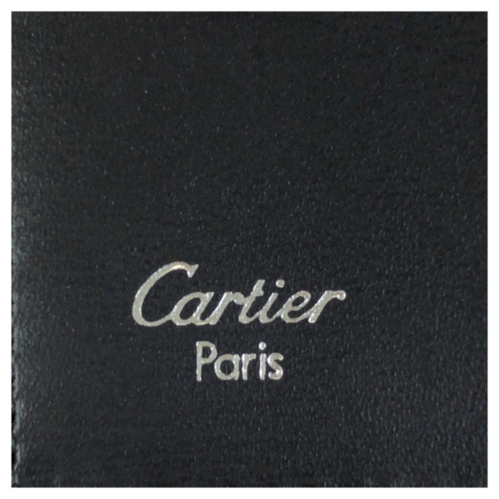 Cartier Pasha Black Leather Long Wallet ref.3241145 - Joli Closet