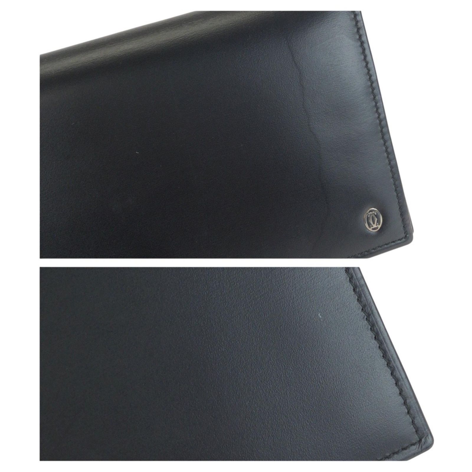 小物 Cartier Pasha Long Wallet Black Leather Cartier Pasha Black Leather Long Wallet ref.3241145 - Joli Closet
