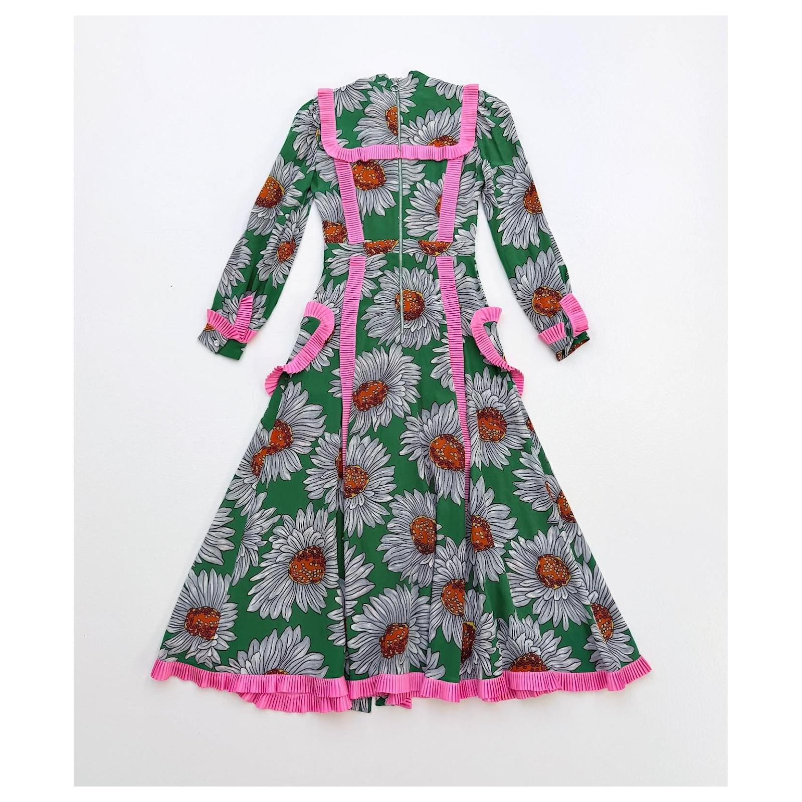 pink and green gucci dress Beyonc's Daughter Blue Ivy