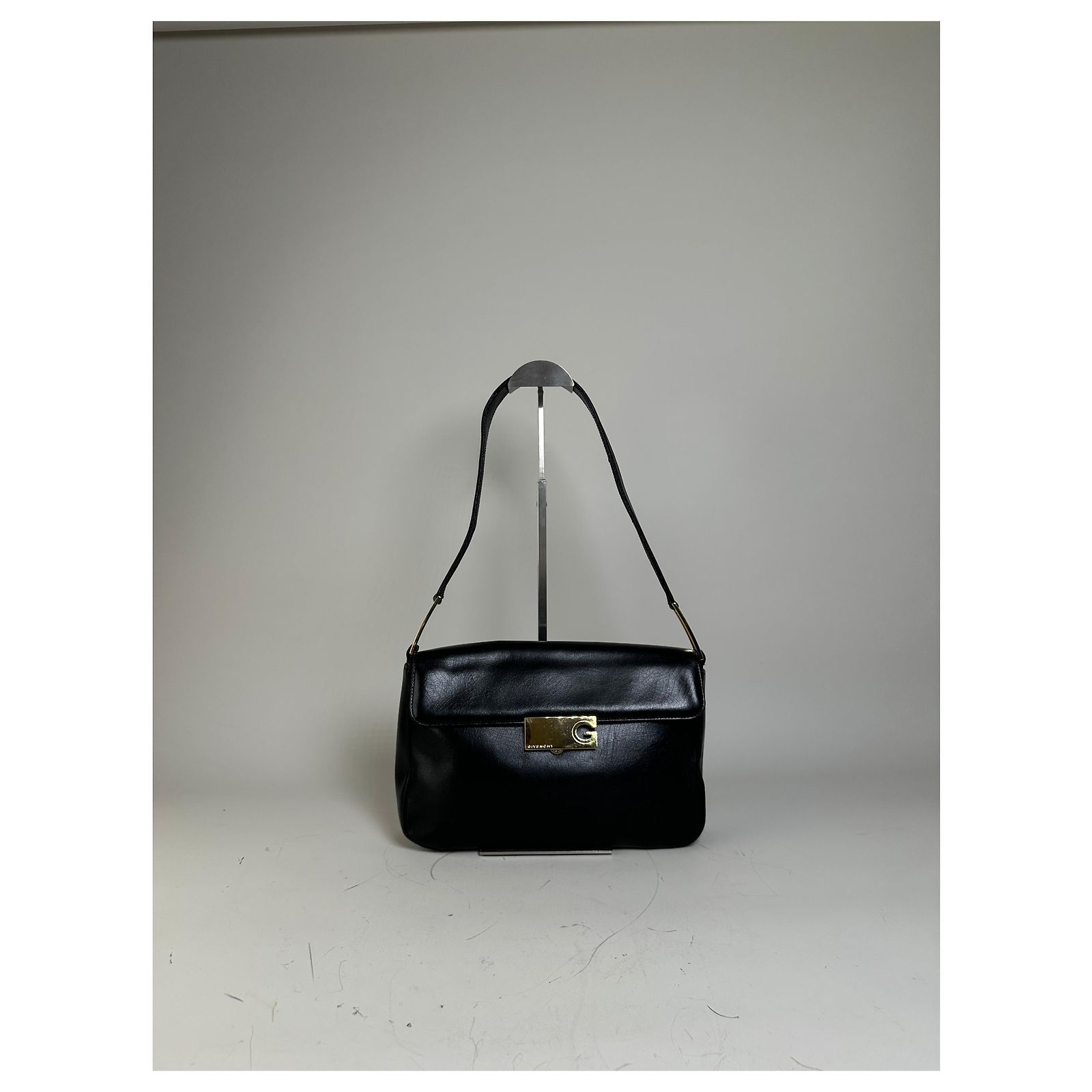 00s GIVENCHY oneshoulderbag gold leather 00s y2k archive one 
