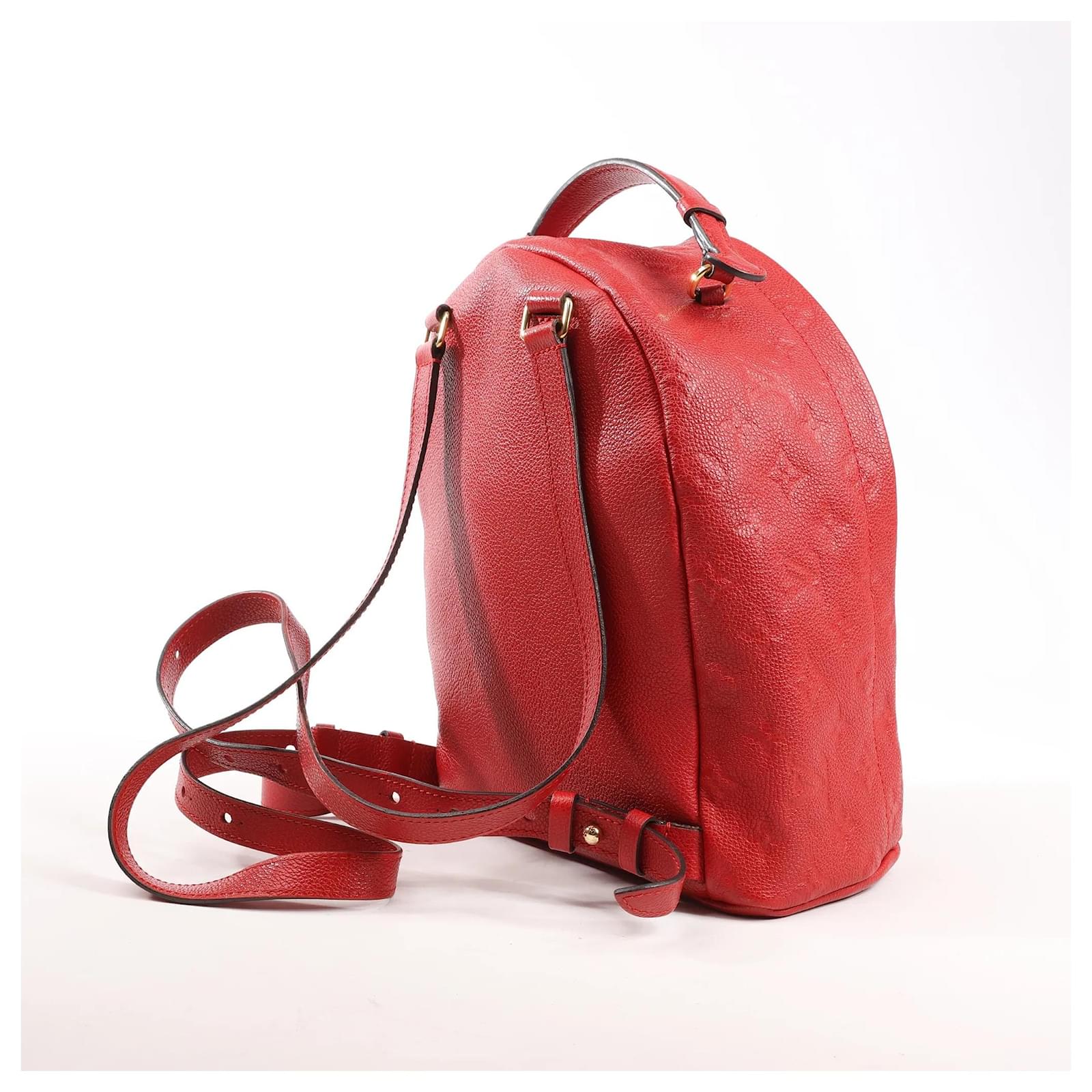 louis vuitton backpack red inside Monogram Palm Springs Mini LOUIS VUITTON Sorbonne Monogram Empreinte