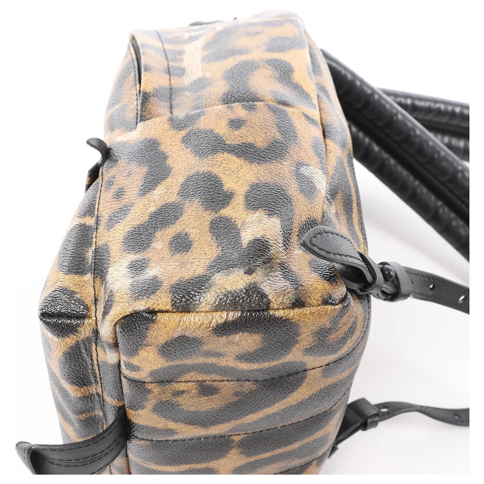 louis vuitton animal print backpack Wild Palm Springs PM 1922569  FASHIONPHILE Exterior front is discolored and scratched Louis Vuitton Palm Springs PM