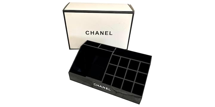 Chanel Makeup Display Black Plastic  - Joli Closet