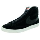 Baskets Nike Air Force 1 Cuir Noir,Argenté,Gris ref.106194 Baskets Nike Air Force 1 Cuir Noir,Argenté,Gris ref.106194