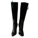 Black high heel boots - Costume National