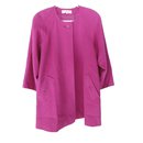 Pink Wool Coat - Nina Ricci