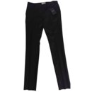 Pantalones de lana negros clásicos de Saint Laurent