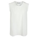 Camiseta musculosa de seda blanca crema de 3.1 Phillip Lim