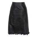 Fabrizio Corsi Leather Skirt - Autre Marque