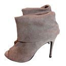 Dusty pink ankle boots - Acne