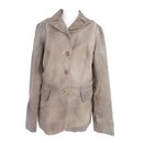 Miu Miu Vintage procesado chaqueta de gamuza a medida