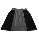 Minifalda de lana Issey Miyake