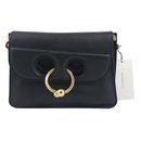 MINI PIERCE BAG EM COURO PRETO - JW Anderson