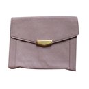 Marc by Marc Jacobs Large fold over clutch Taupe Leather ref.124888 - Joli  Closet