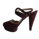 suede leathe heels - Max & Co