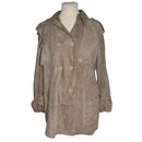 Silk lined suede(lambskin) Coat - Dolce & Gabbana