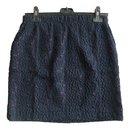Mini jupe en laine mélangée - Pennyblack