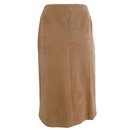 Suede Patchwork Skirt - Michael Kors