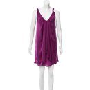 Purple Peplet dress - Diane Von Furstenberg
