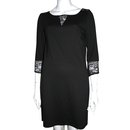 Dress with lace inserts - Autre Marque