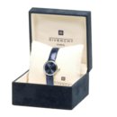 GIVENCHY Ladies Watch "Shanghai BLUE" diameter 24 mm - Steel & Blue Leather - Givenchy