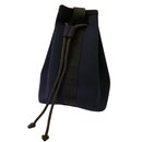 Black neoprene shoulder bag in black finish - Autre Marque