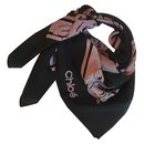 Silk scarf 76x82 cm - Chloé