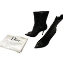 Dior schwarze Stiefelgröße 38,5 in sehr gutem zustand