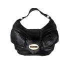 Black python tote bag - Gianni Versace