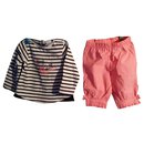 Girl's T-shirt and bermuda set 6 months old. marked 3 Apples - 3pommes