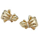 Van Cleef & Arpels earrings "Noeud" in yellow gold and diamonds.