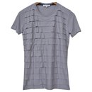Céline Grey Vicose & Cashmere Top T-Shirt Size S SMALL