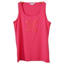 Céline Pink T-Shirt Vest Top Size M MEDIUM - Autre Marque
