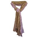 CLOSED crumpled stole olive / lavender - Closed