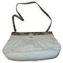 Handbag with snakeskin trim - Furla