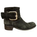Free lance steel buckle boots - Free Lance