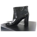 CHANEL patent leather boots - Chanel
